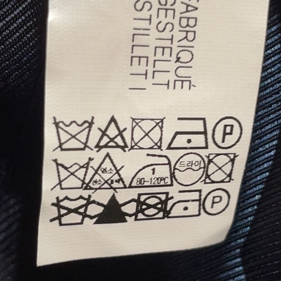 Navy With Embroidered Detachable Collar Blazer - Picture 16 of 16